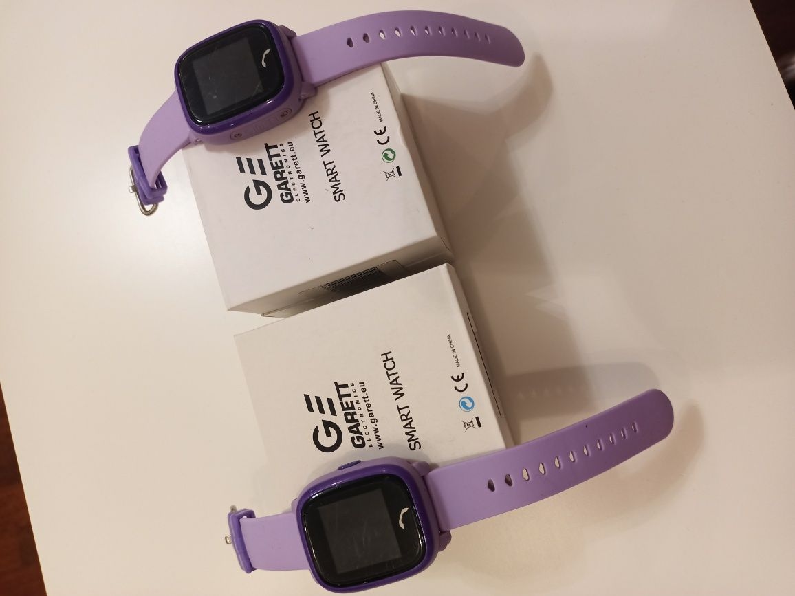 Smartwatch Garett Kids 4 GPS GSM fioletowy