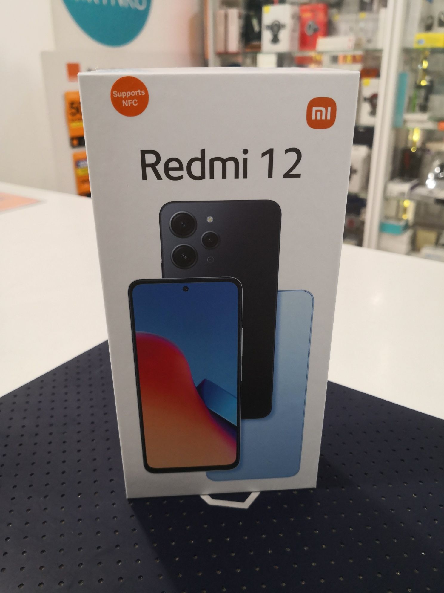 NOWY Telefon Xiaomi Redmi 12 4G 8R/256GB Niebieski/Blue DZIERŻONIÓW