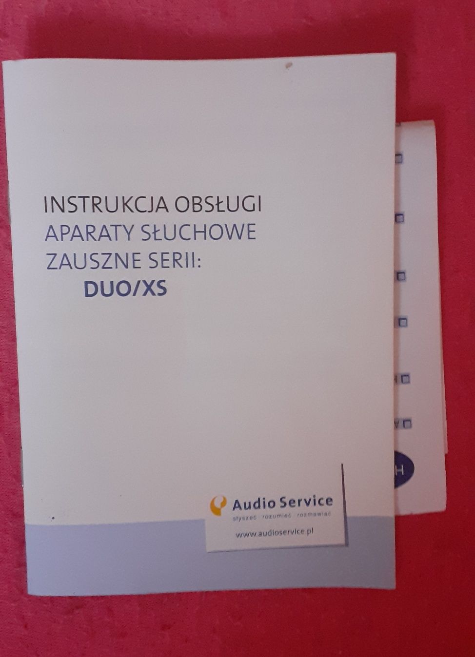 Aparaty słuchowe DUO/XS