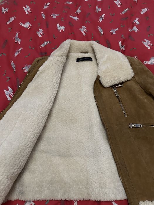 Дубленка зара манго бершка