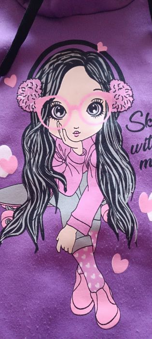 Тепла туніка, кофта і джинси.