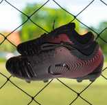 Футбольные бутсы Sondico Blaze FG Black/Red, 41р