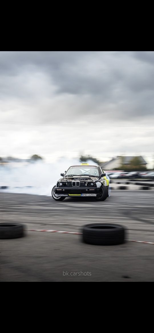 BMW e30 / 4.4 / 326 KM / DRIFT / klatka / wózek e39