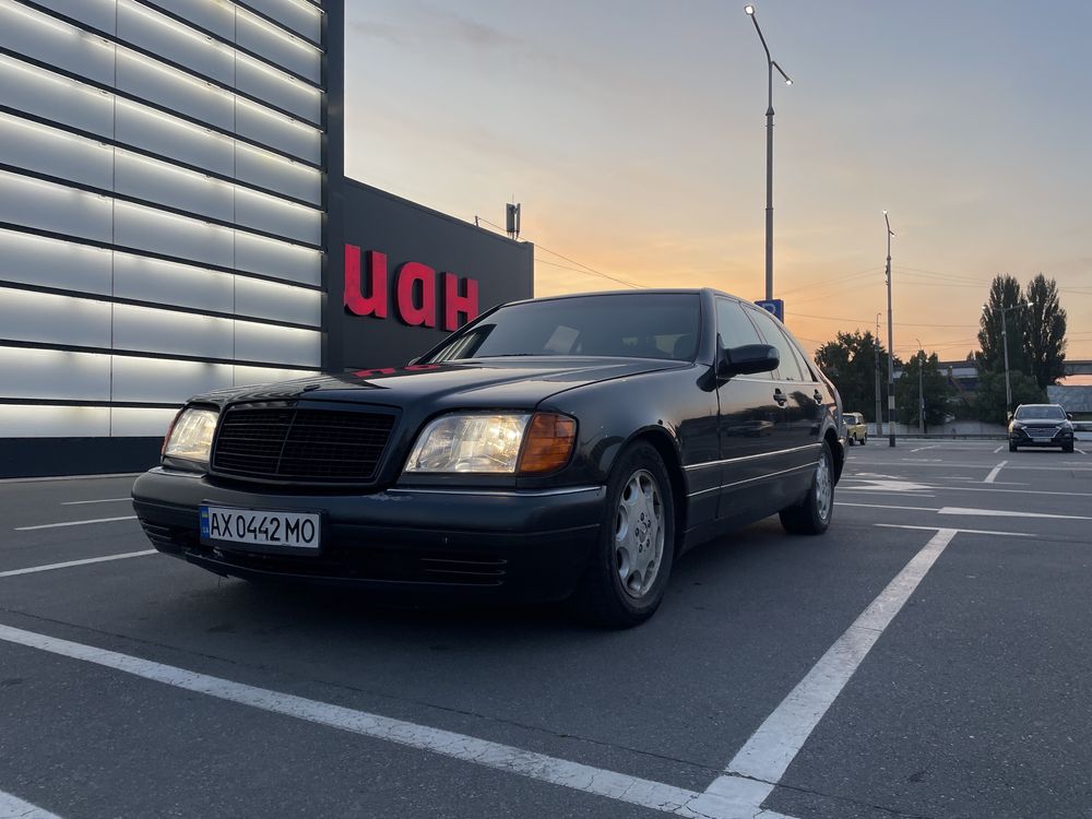 Mercedes w140 4.2 газ/бензин