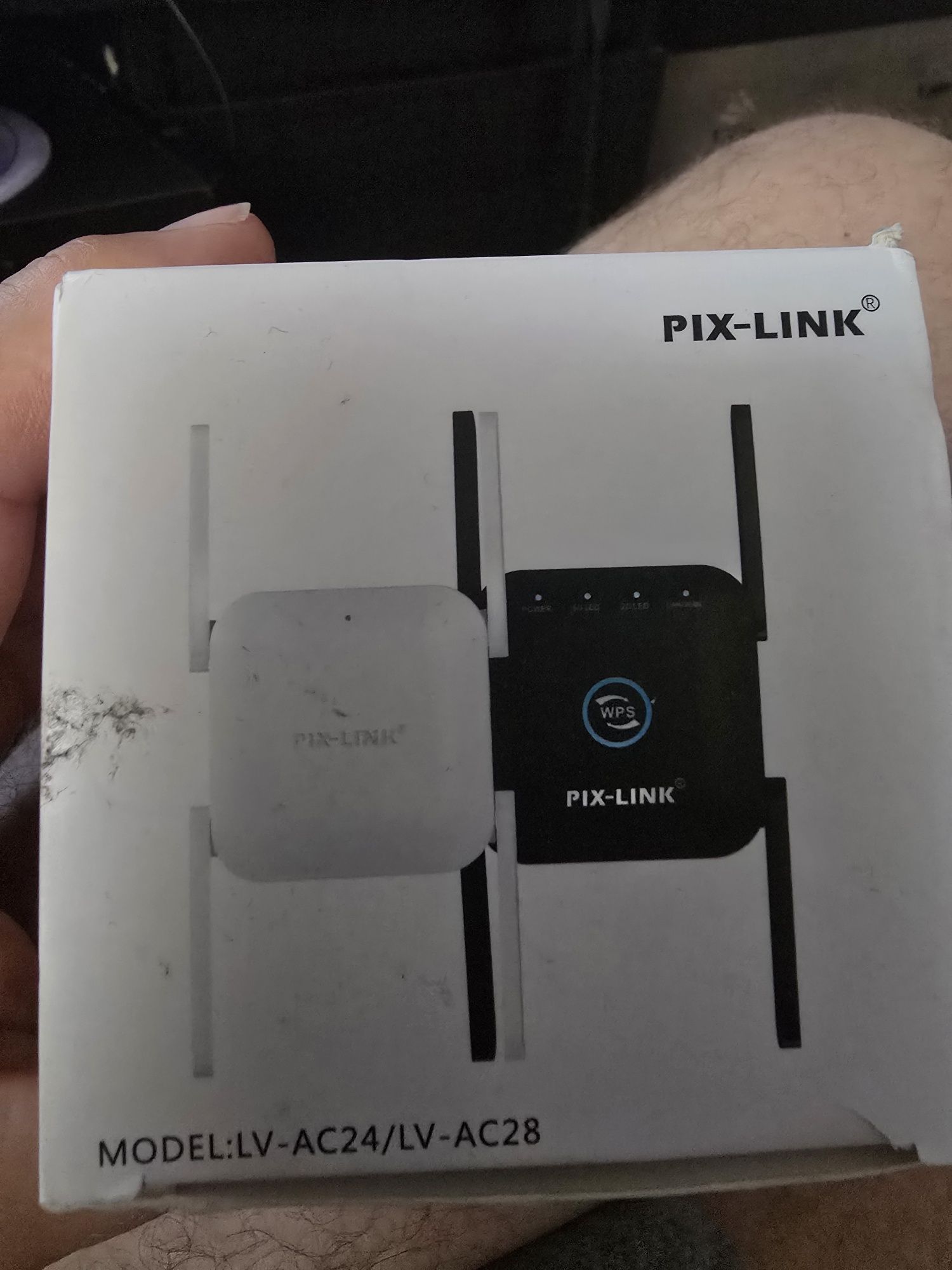 Wifi repeater pro lv-ac24/lv-ac28 pix-link 2,4g i 5g