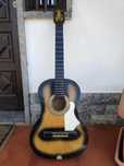 Guitarra clássica sem cordas