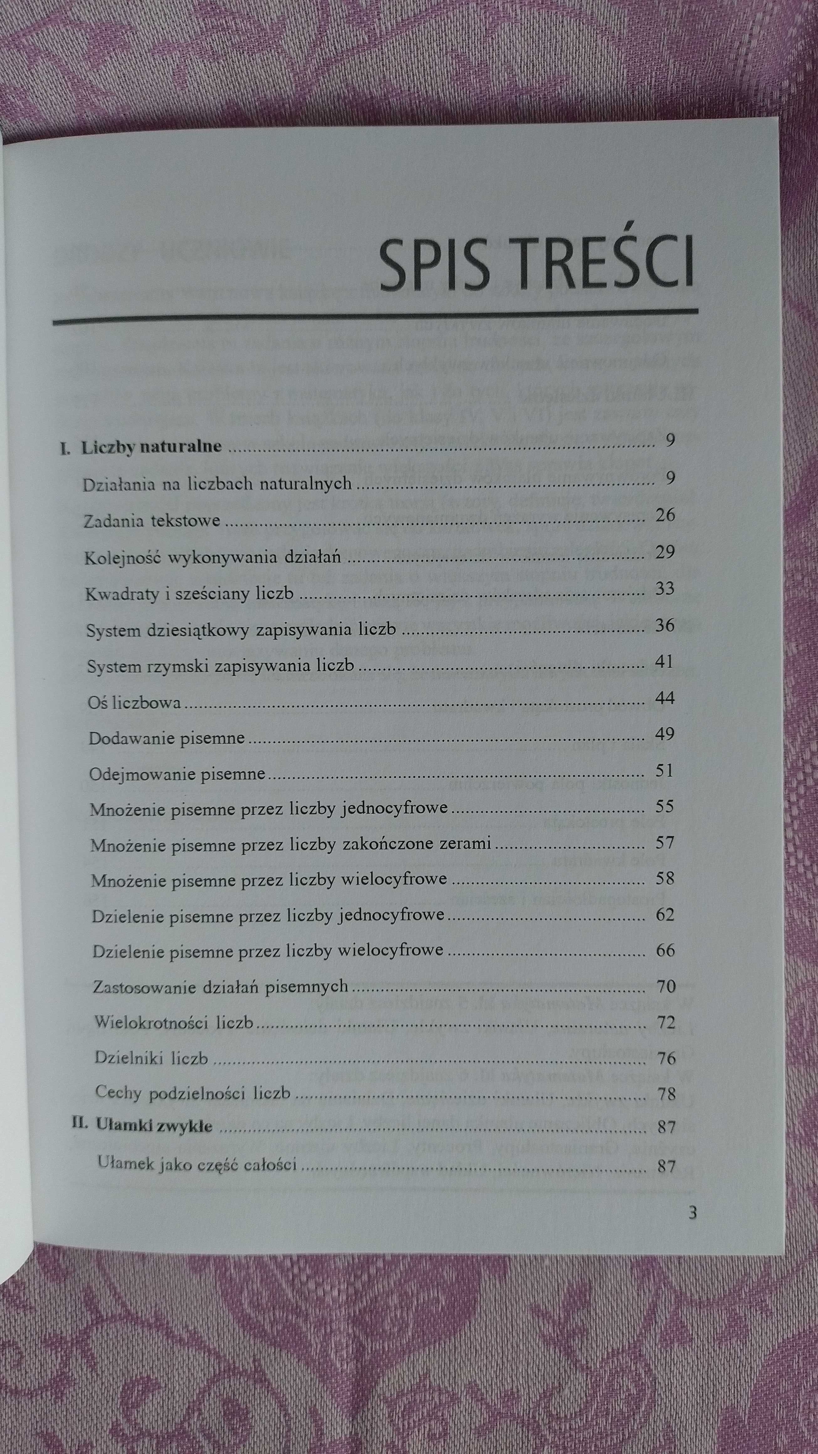 Matematyka NOWA książka korepetycje klasa 4 Greg