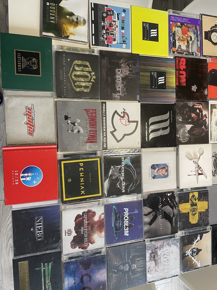 Kolekcja CD polski rap hip hop klasyki! Pierwsze wydania!