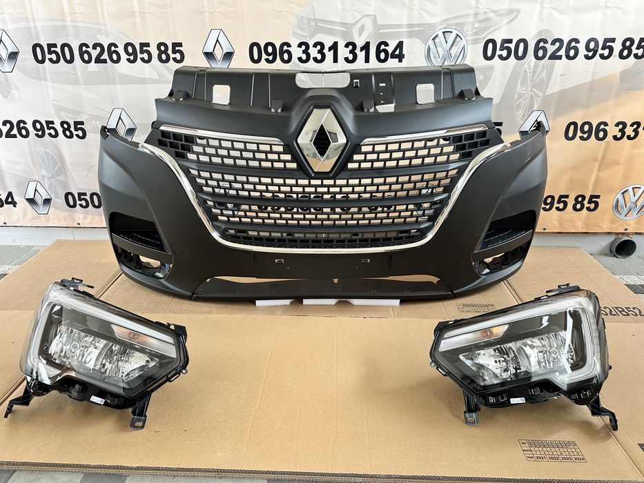 master 3 мастер 4 NV400 Movano разборка бампер решітка радіатор лот