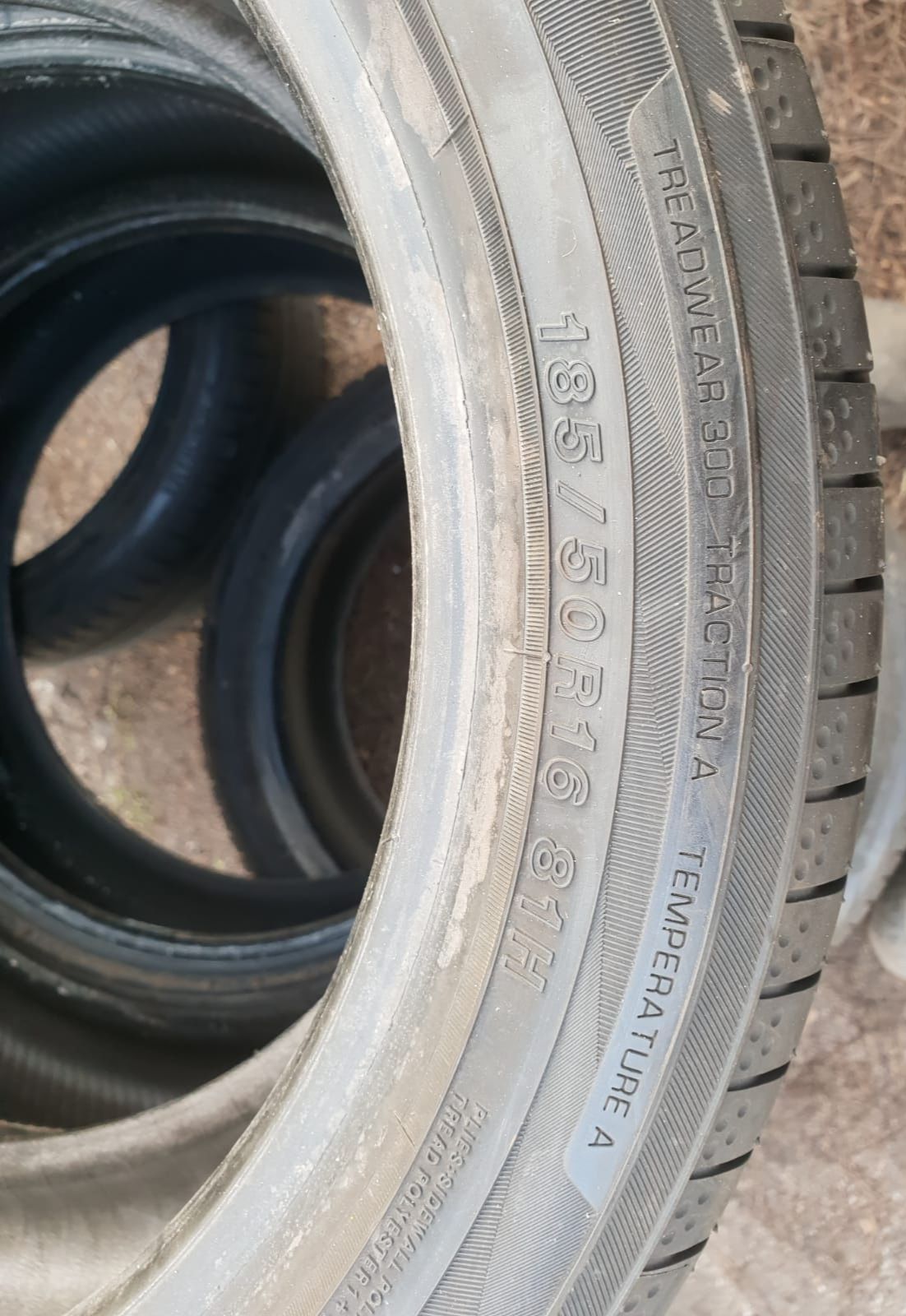 Opony letnie Yokohama 185/50r16 para 7.5 mm+Gratis