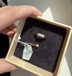 Золота каблучка та підвіска Swarovski — комплект