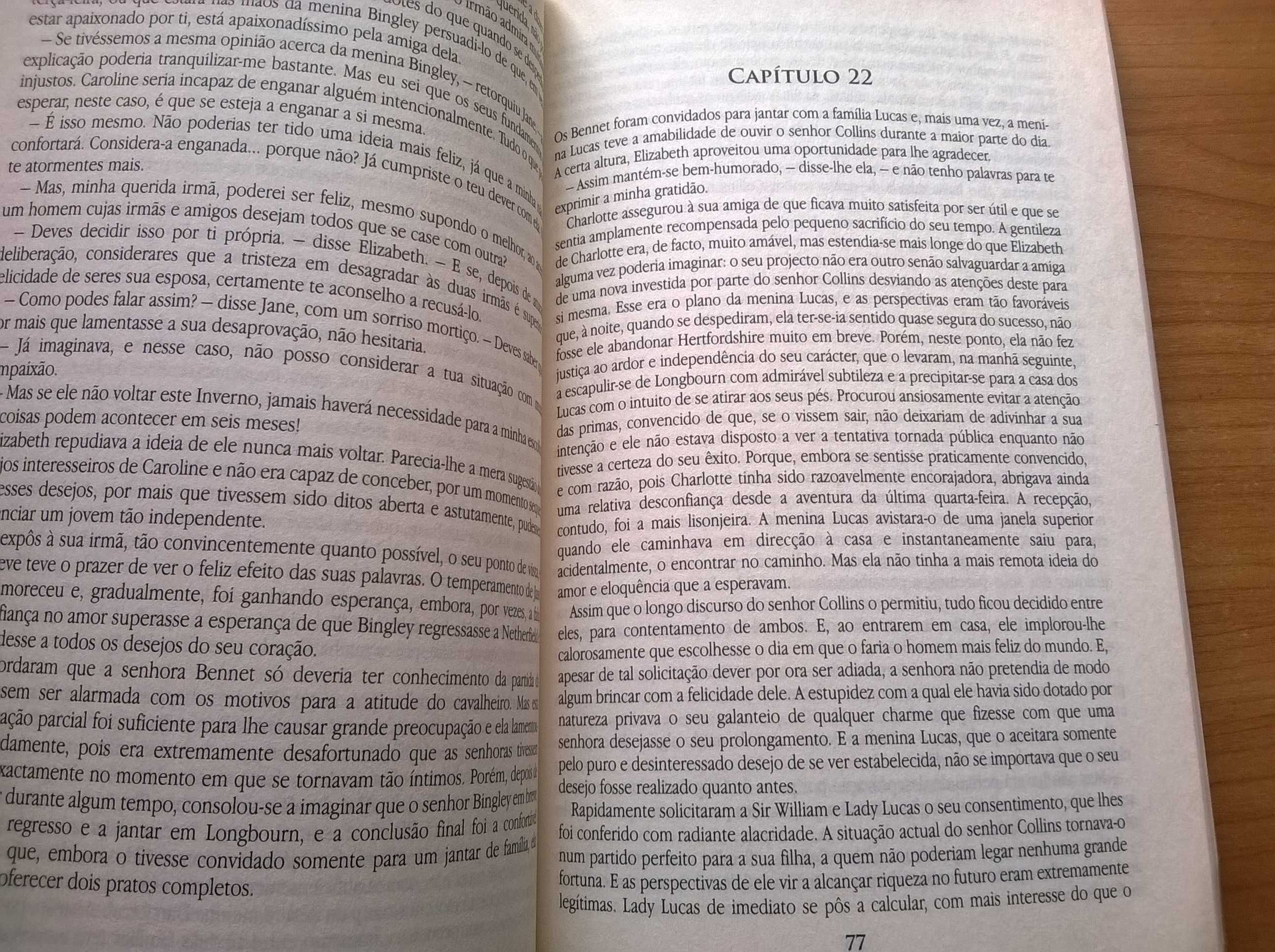 Orgulho e Preconceito - Jane Austen
