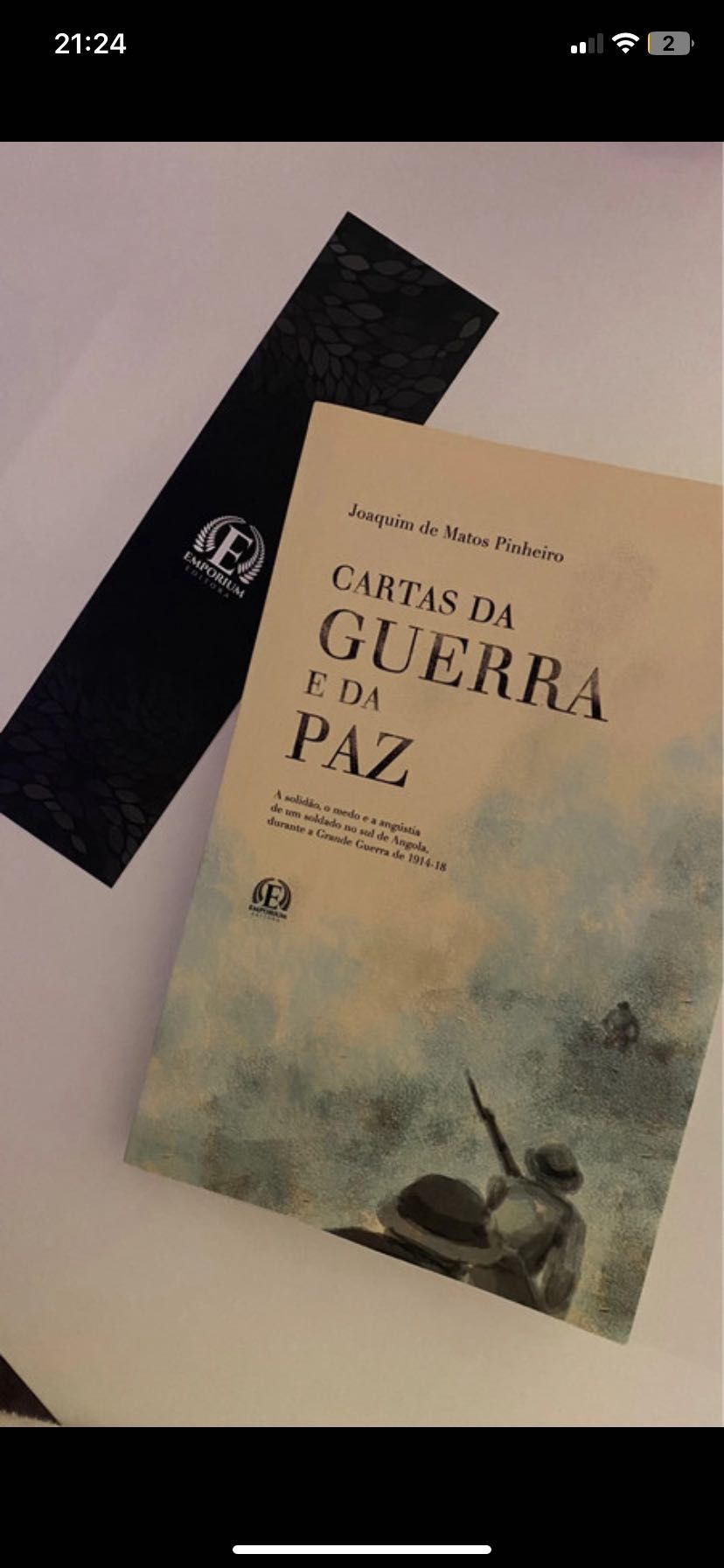 Livro Cartas da Guerra e Da Paz