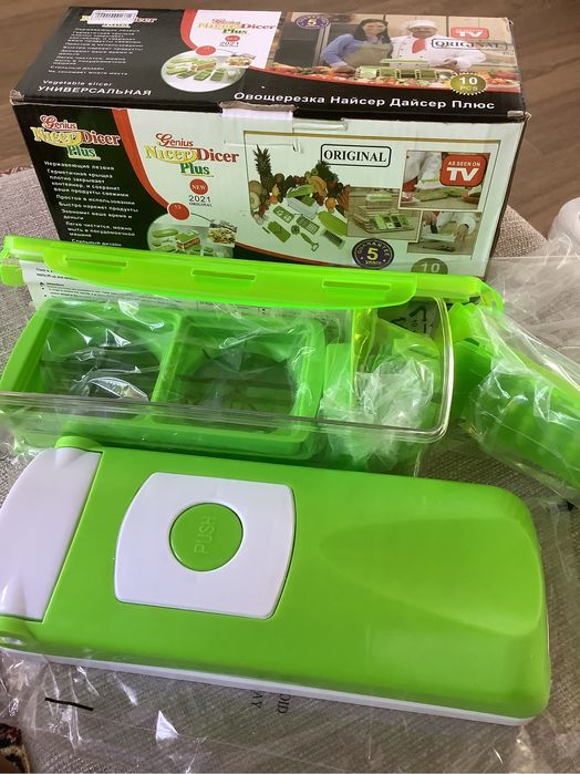 Овочерізка універсальна Nicer Dicer Plus 2021