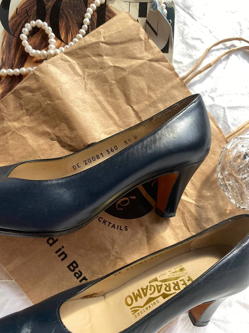 Salvatore Ferragamo made in Italy Florence люксові туфлі човники ОБМІН