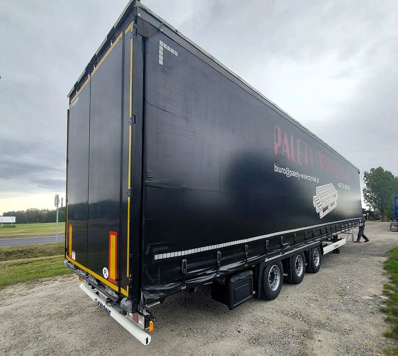 Krone MEGALINER  Naczepa KRONE Mega 2021, smartboard, uchwyty promowe