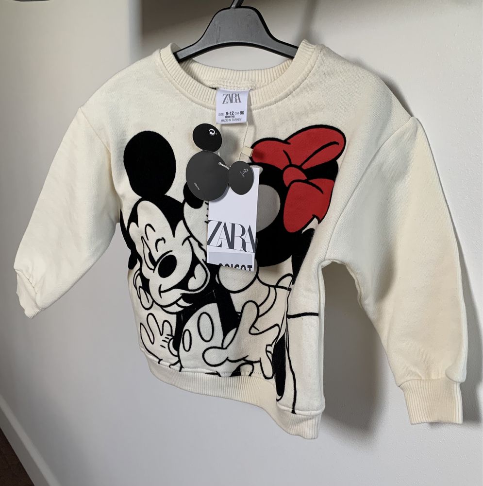 Zara bluza Myszka Mickey 80