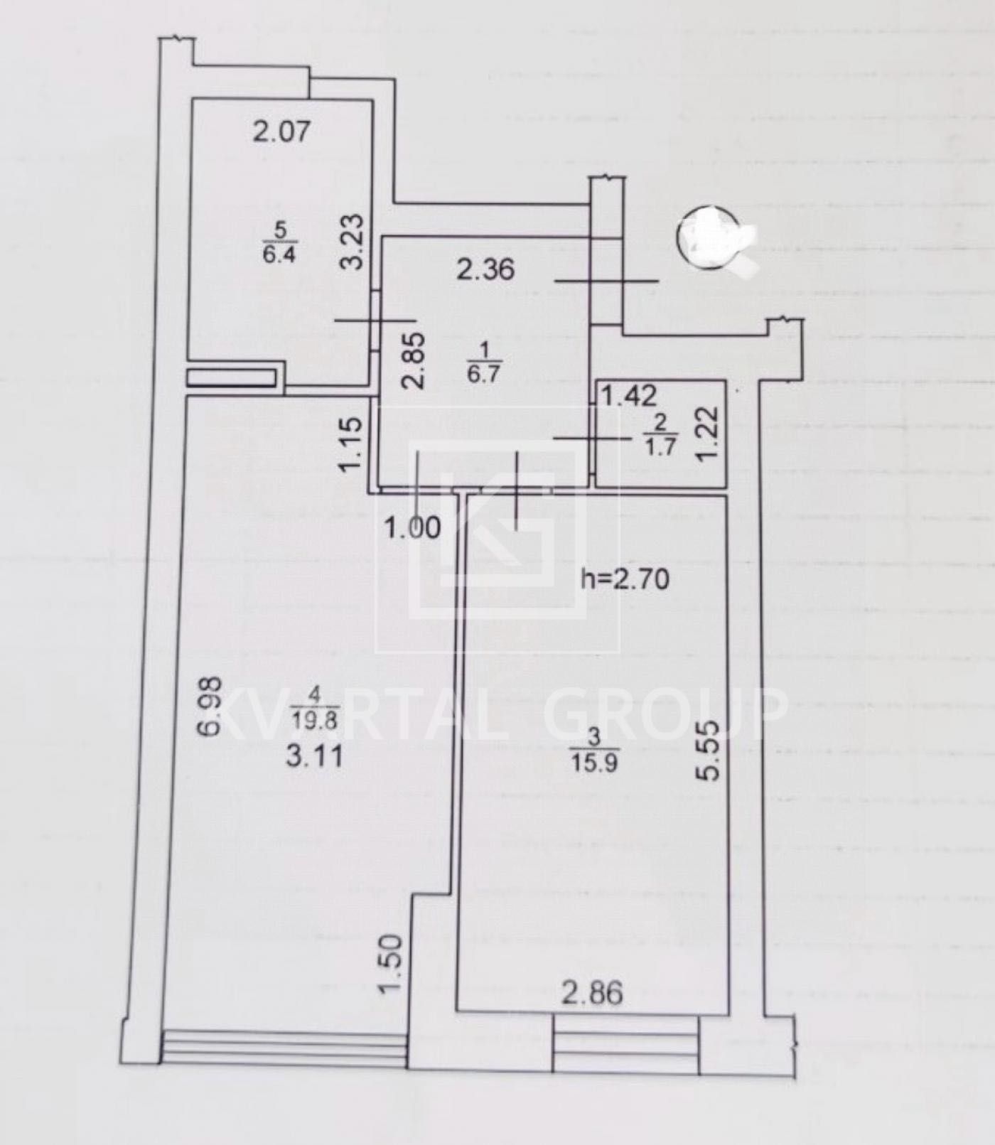 Продам Квартиру 50.5м.кв. В ЖК Центральний! Вул.Соборна