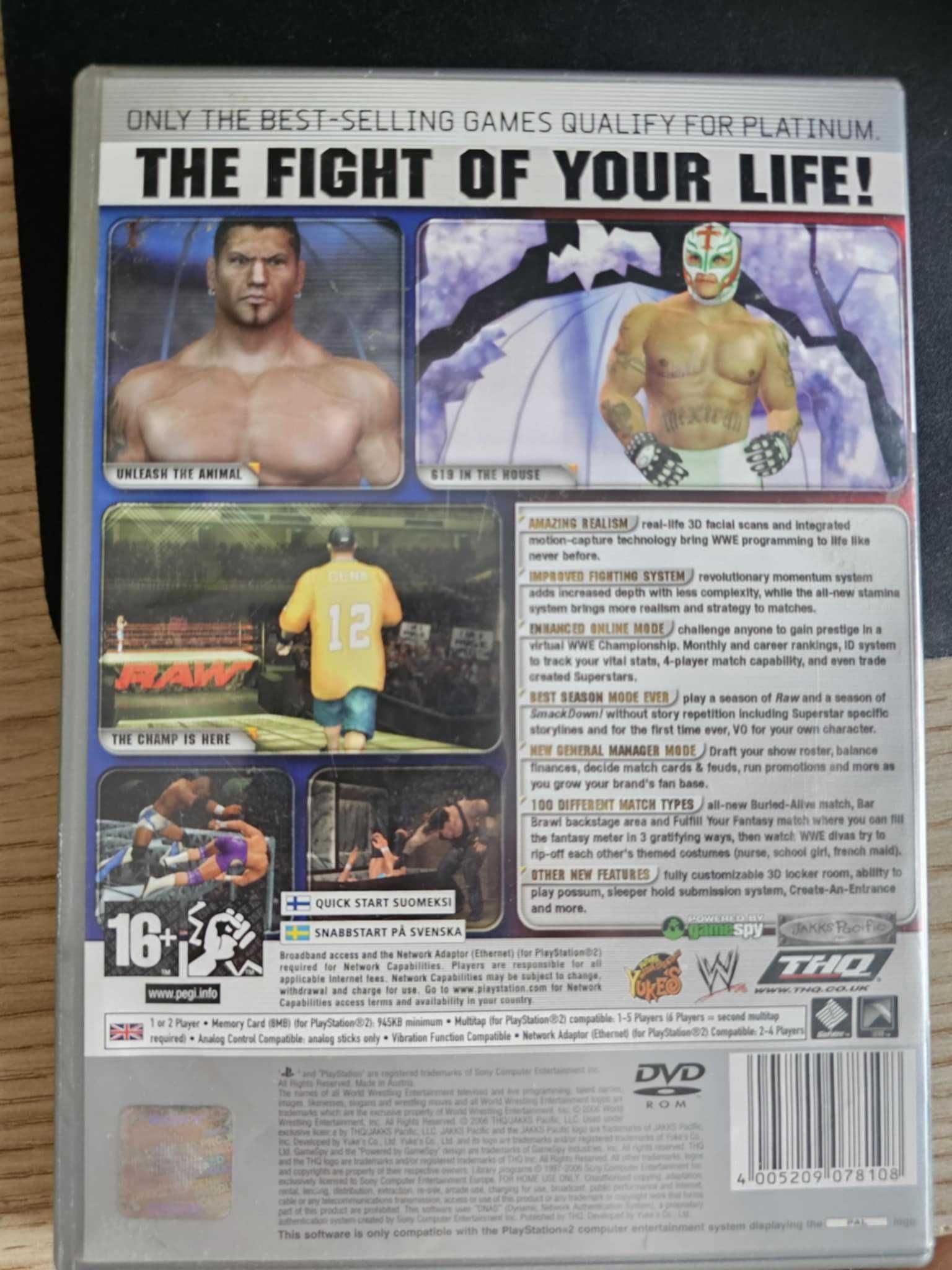 WWE SmackDown! vs. Raw 2006 PS2 PlayStation 2