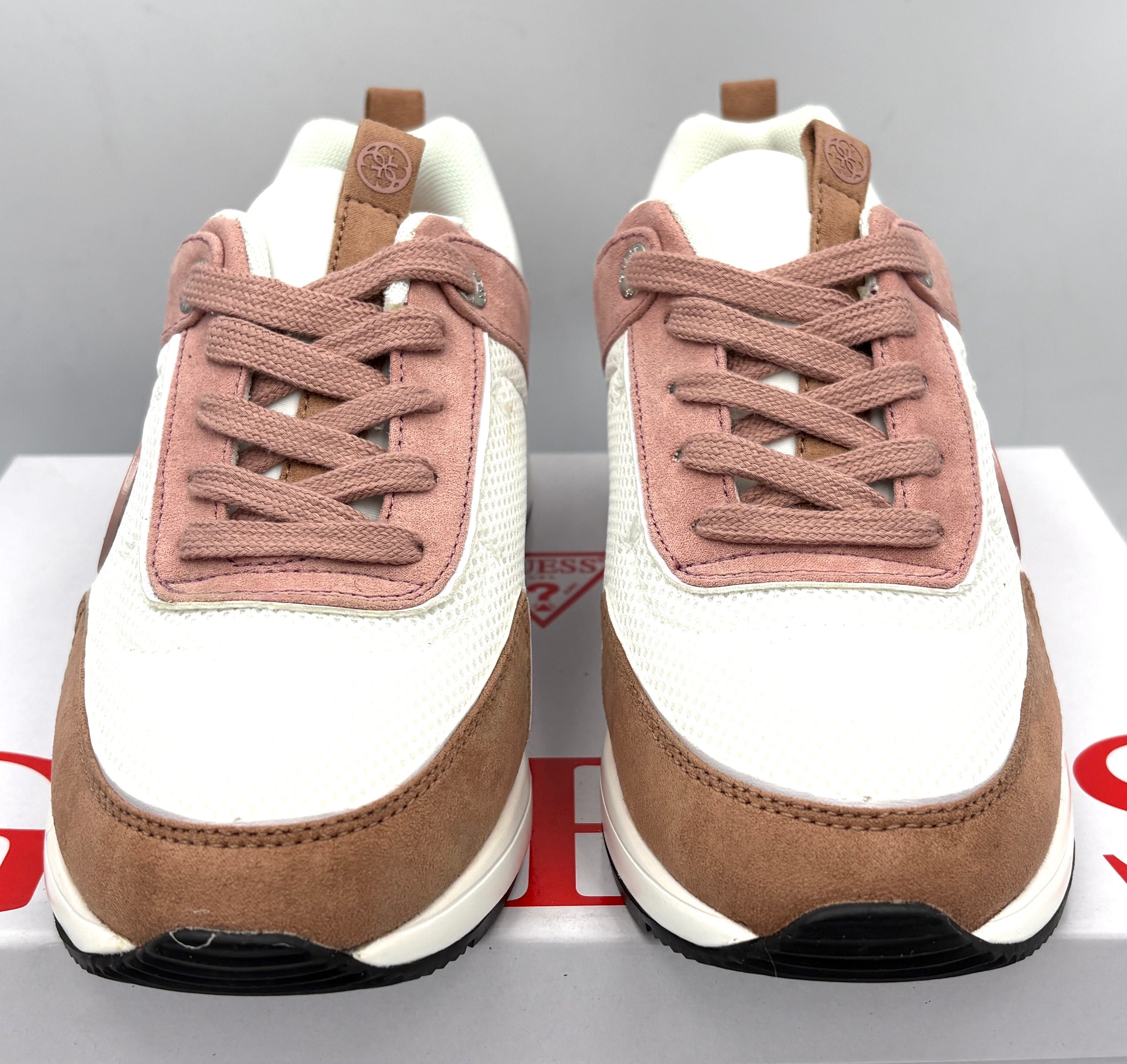 ‼️Nowe oryginalne sneakersy GUESS Marlyn 4 różowe 39 AZ 142