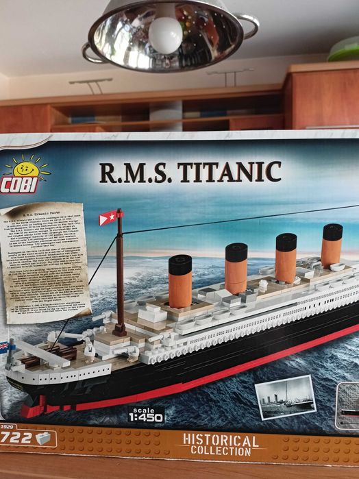 Nowy oryginalnie zapakowany zestaw COBI Titanic 1:450