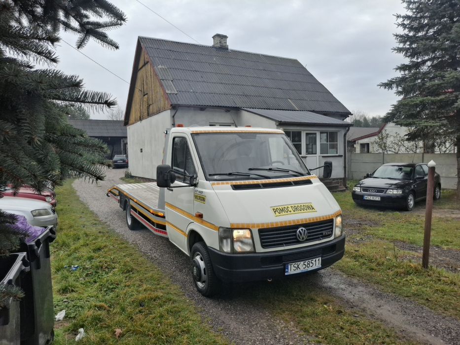 VW lt 2.5 TDI 109 koni 2003 rok Pomoc Drogowa najazd 5.5 m. Stan bdb