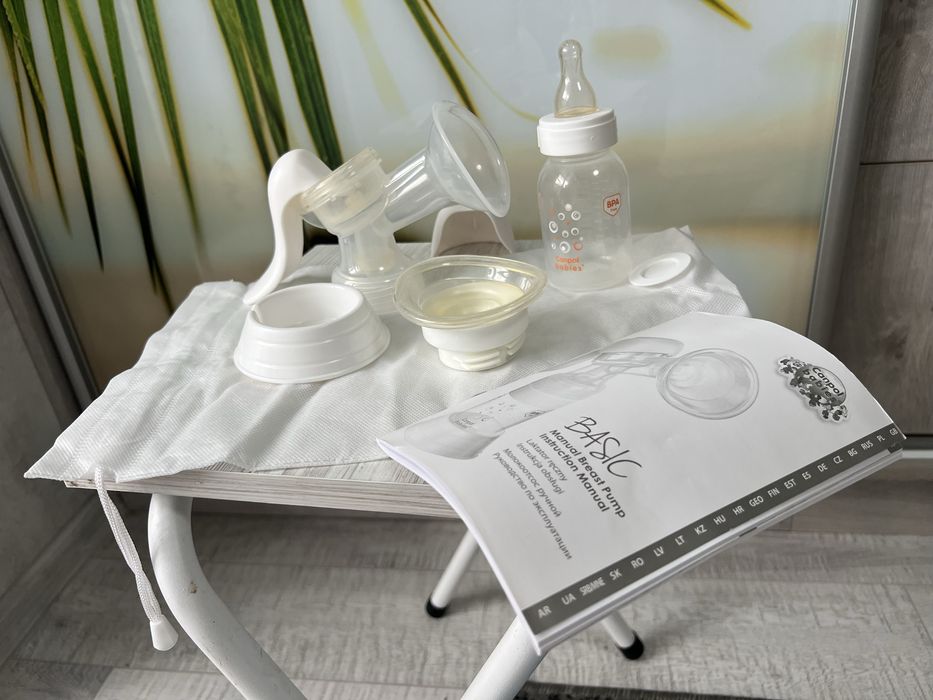 Молоковідсмоктувач ручний canpol babies та Альпина Пласт