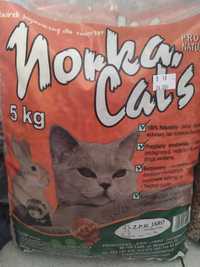 Żwirek dla kota drewniany Norka 5kg