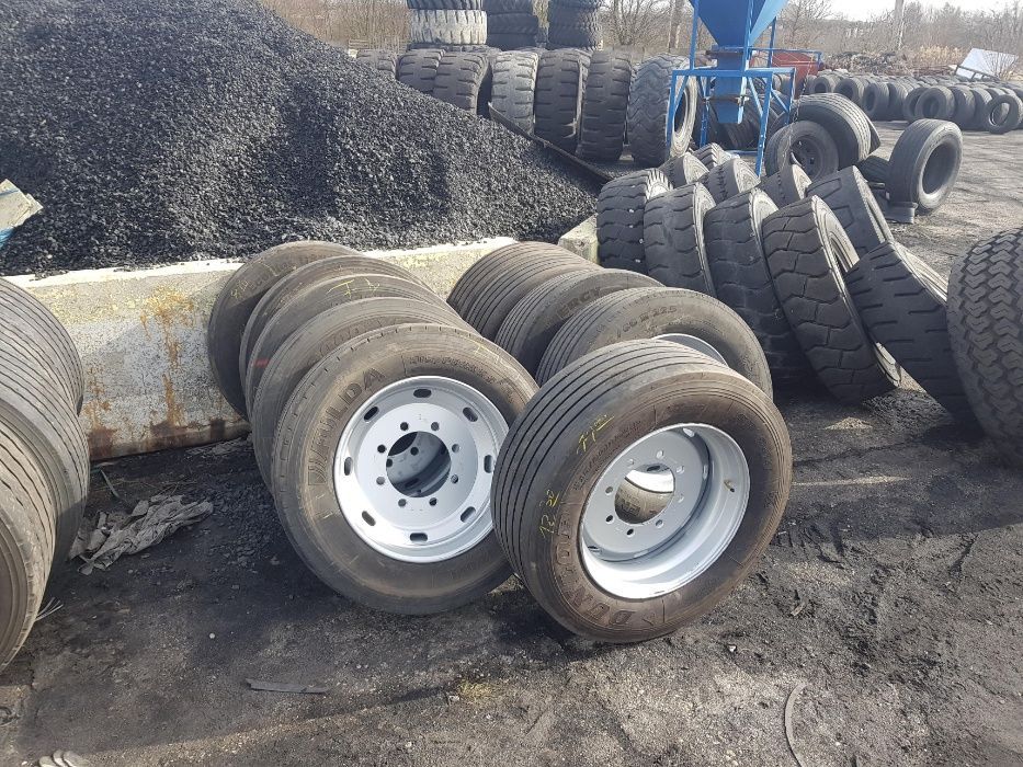 Koła 315/60r22.5 do PRZYCZEP ROLNICZYCH WĄSKIE 8-otworów ET0