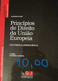 Livro Princípios de Direito da União Europeia
