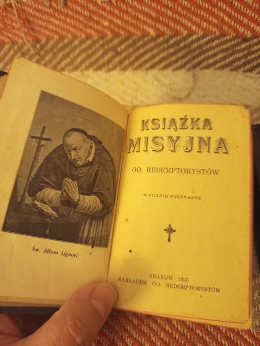 Przedwojenna książeczka do nabożeństwa