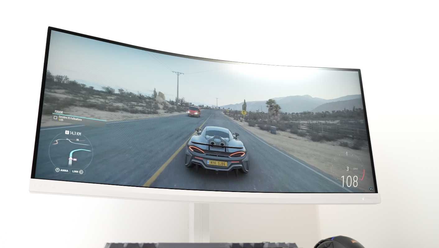 Monitor Gaming Philips Evnia 34m2c5501a Ultrawide 34" 180hz Curvo
