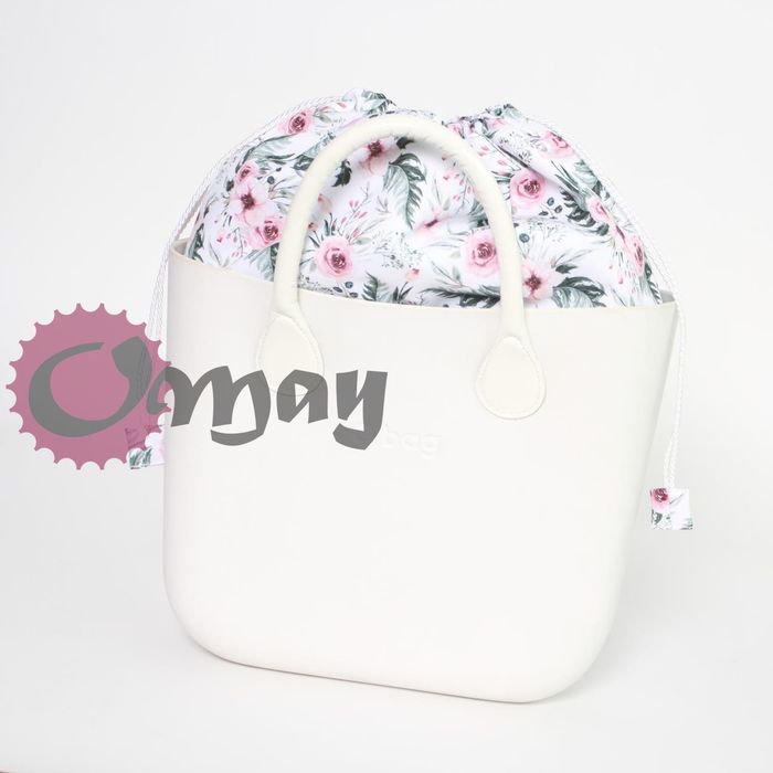 organizer OBAG MINI worek różany ogród róże 2 kieszenie komin OMAY