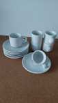 Conjunto de chávenas de café