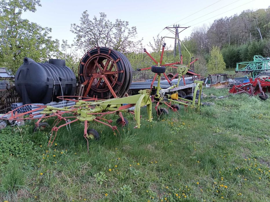 przetrzasarka przewracarka claas w volto 540 sl