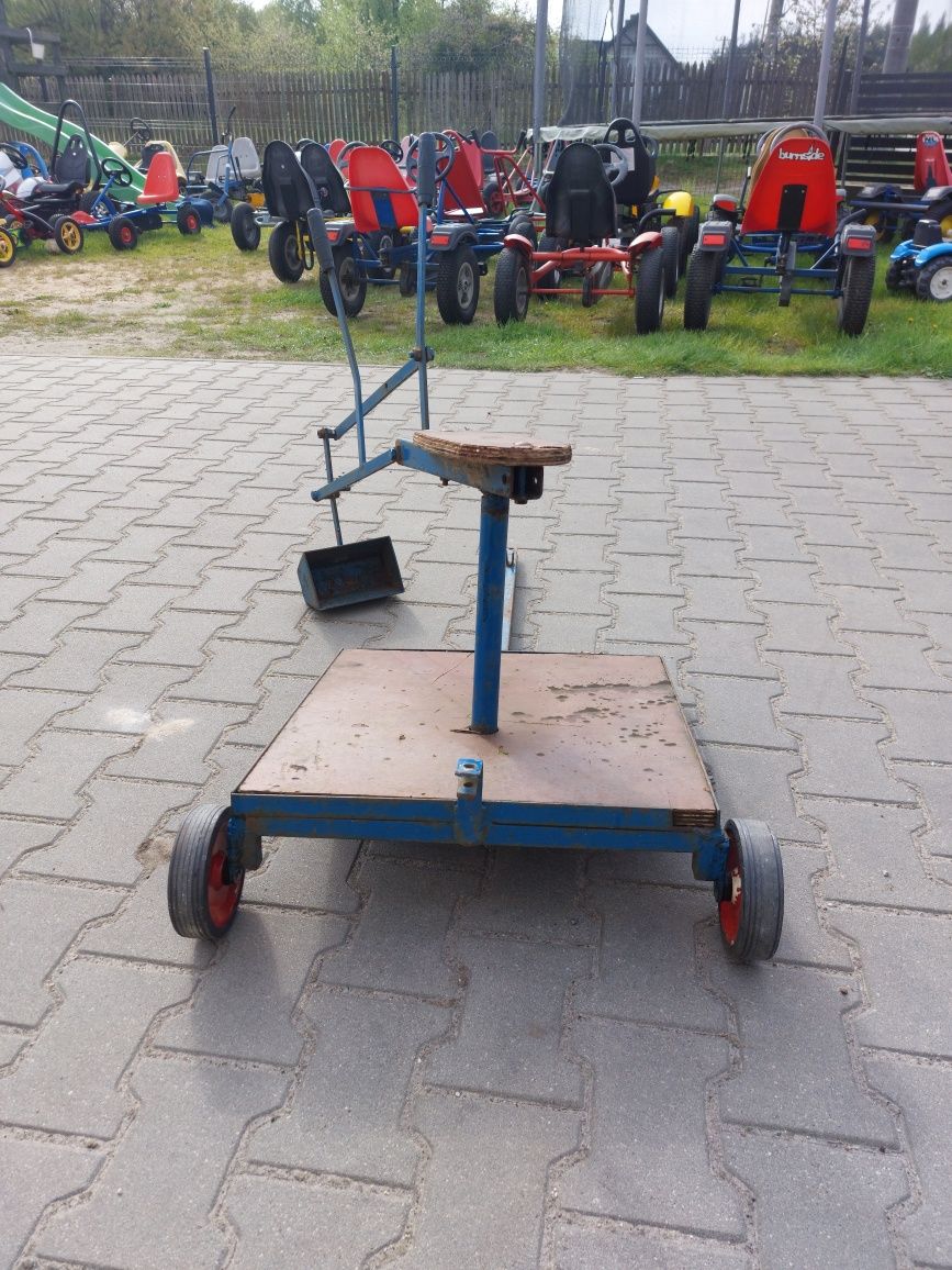 Gokart, przyczepka do gokarda, koparka ,Berg