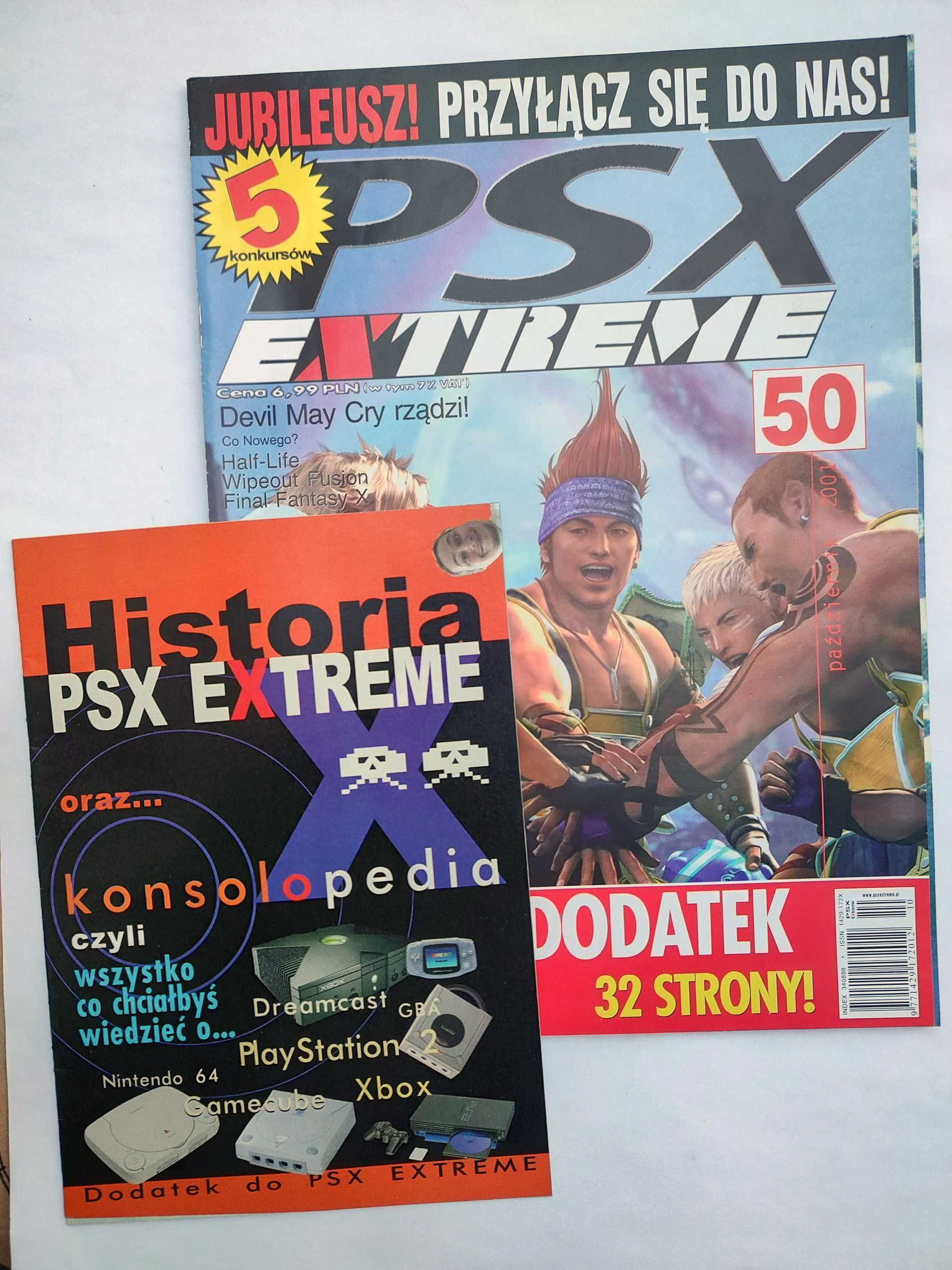 PSX Extreme numer 50 10/2001 - Jubileuszowy z dodatkiem