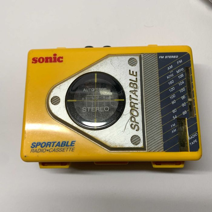 Касетний програвач з AM/FM Sonic S75 та інші плеєри