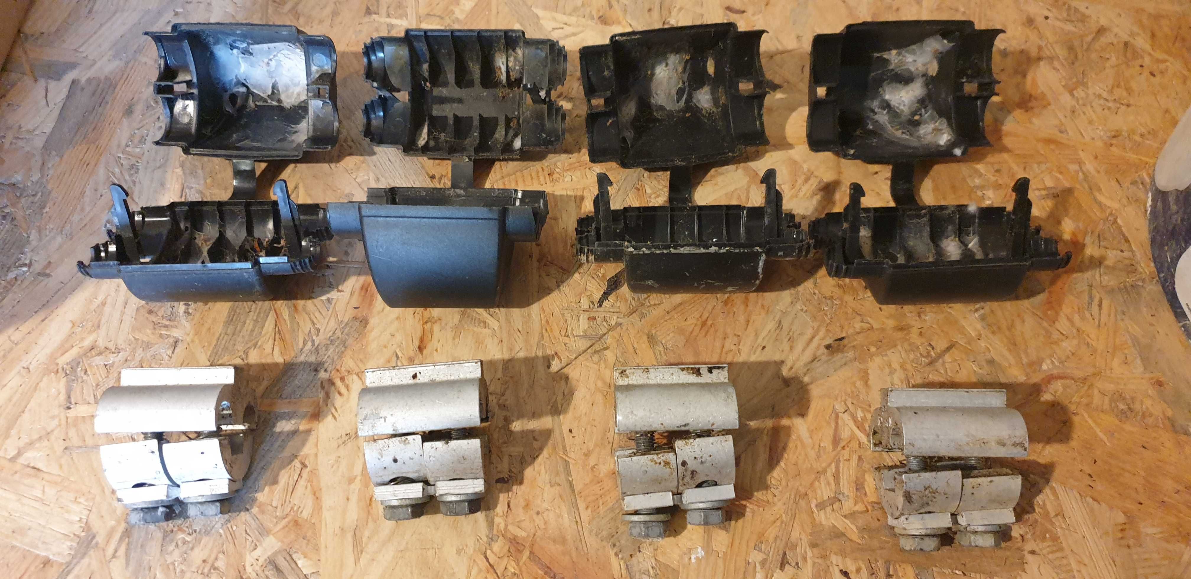 Skrzynka elektryczna, prowizorka + 80 m kabel 25mm2