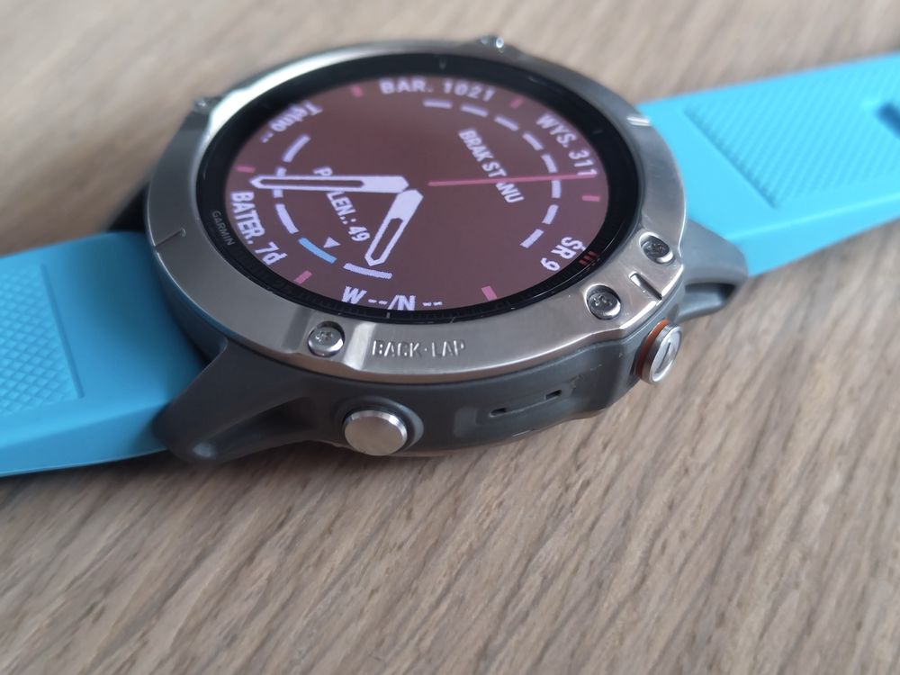 Garmin Fenix 6 pro and Sapphire Titanium idealny