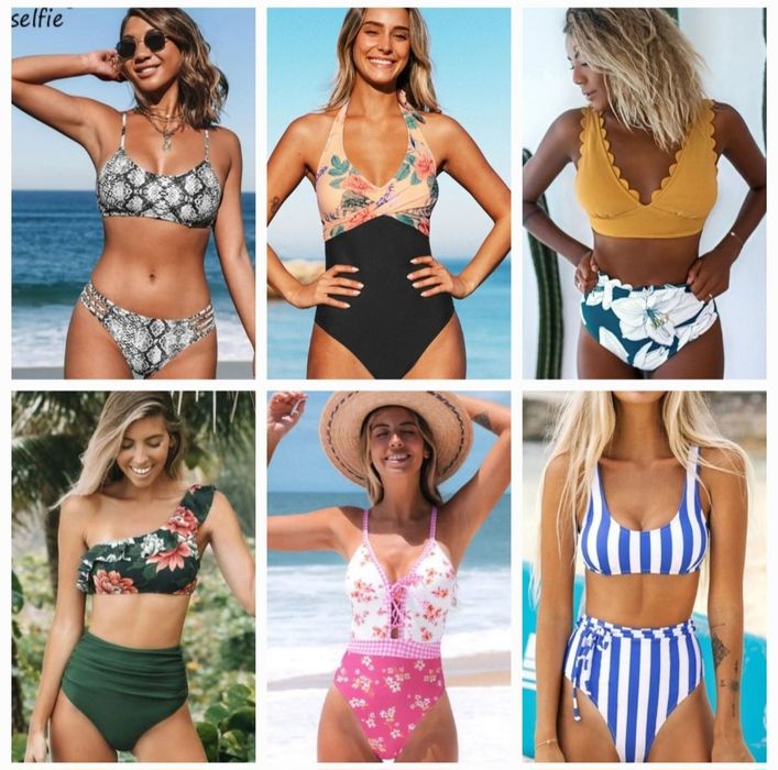 Оригінальні купальники Cupshe США, розм від XS до 3X оптом та роздріб