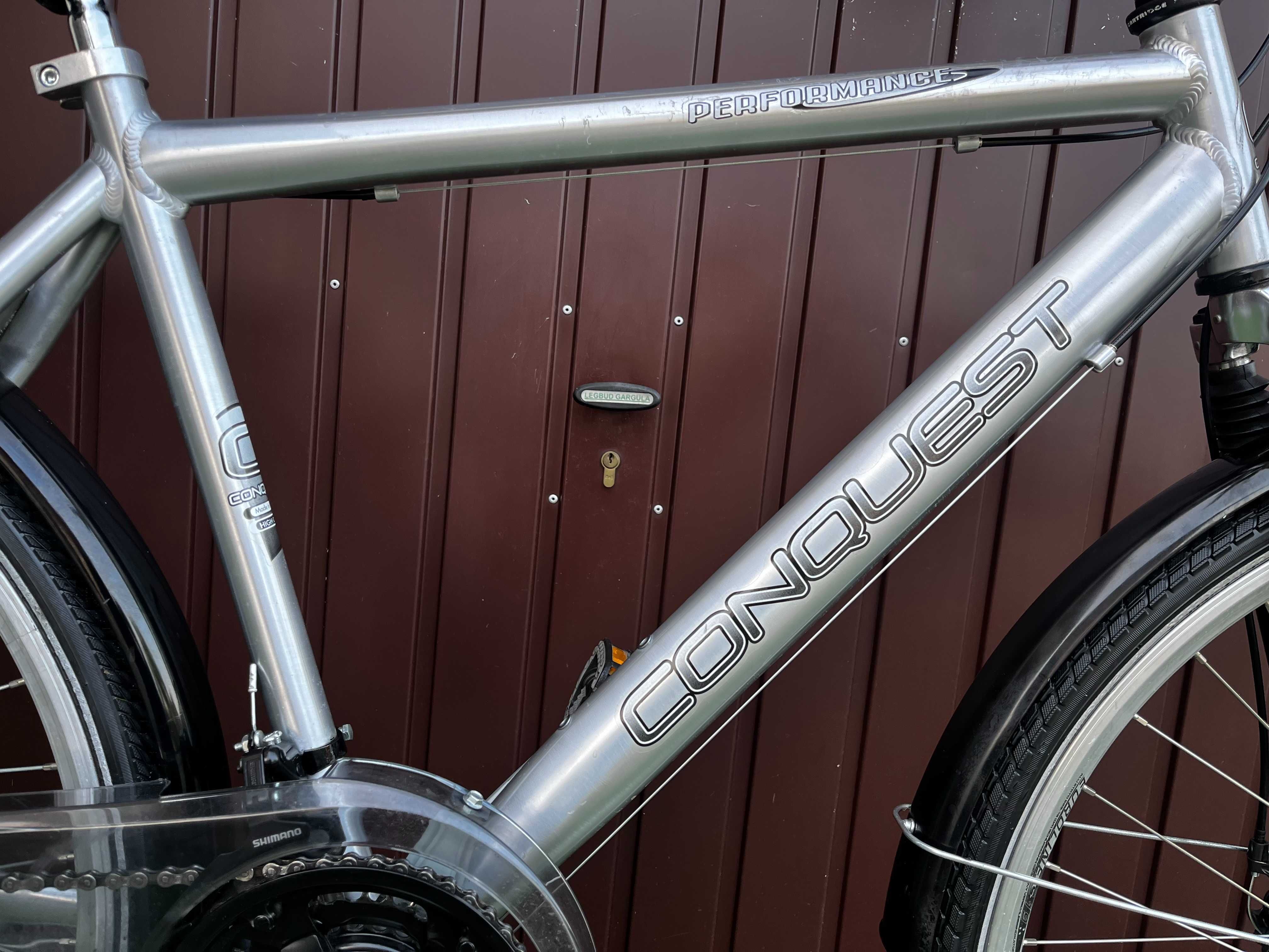 Rower CONQUEST PERFORMANCE/alu./amor./koła 28"