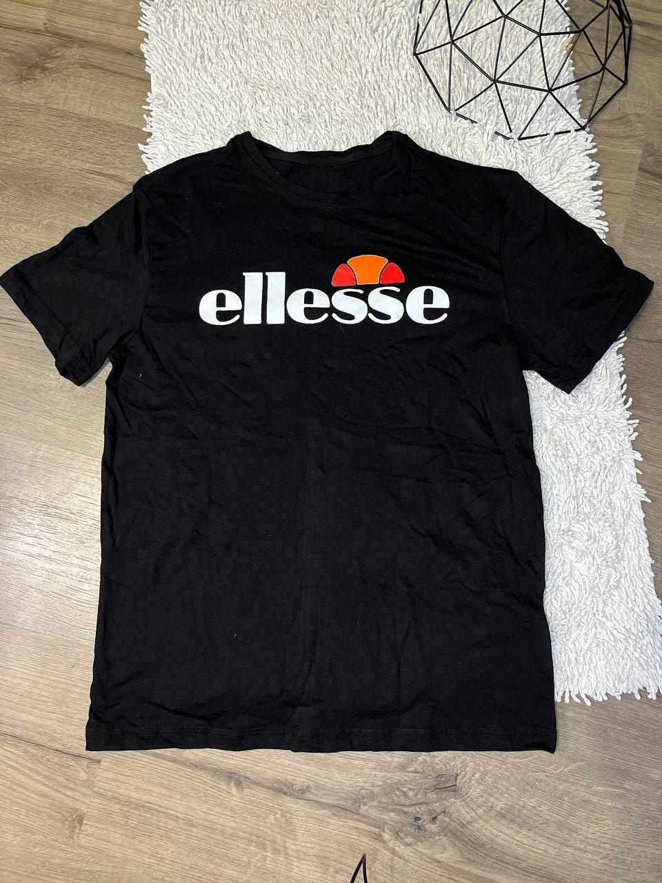 Футболка ellesse/ellesse/футболка чорна/футболка елес/еліс