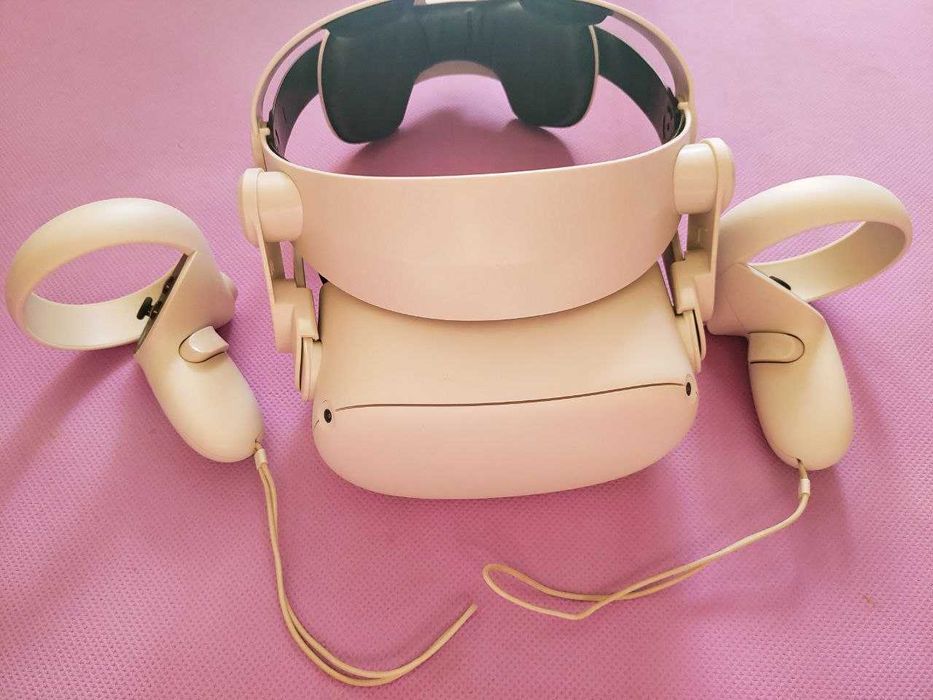 VR-гарнітура Meta Quest 2 KW129CM 128 Гб + оголов'я FiitVR T2