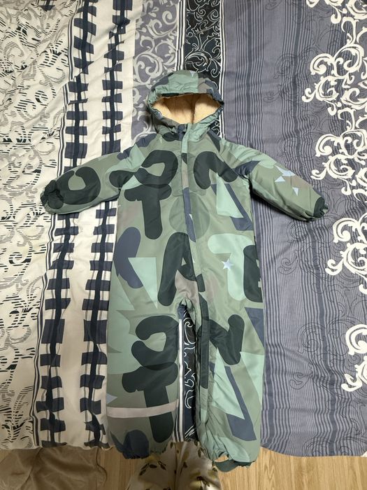 Водонепроникний комбінезон демі зима хутро 110 104