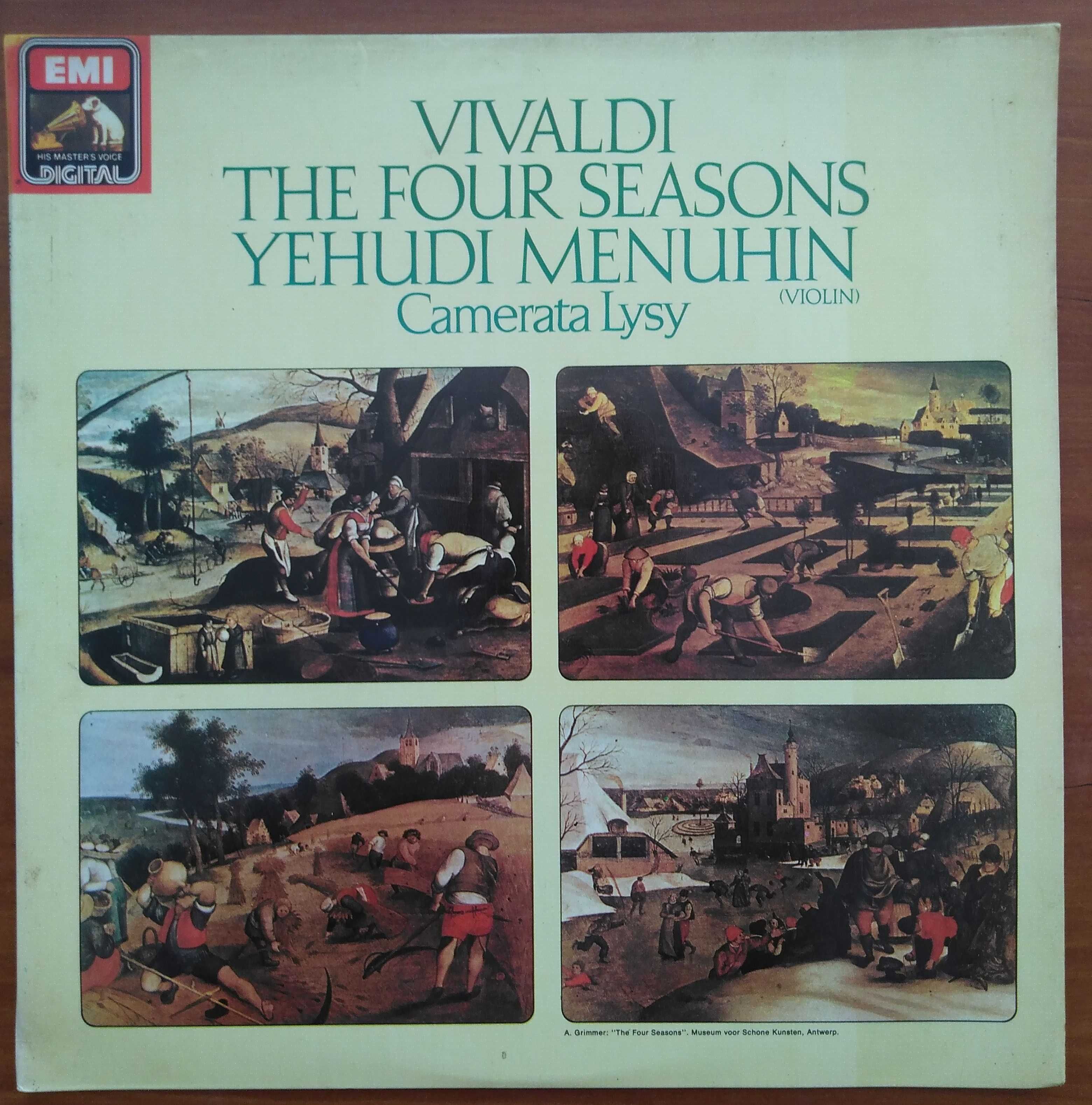 vinil: Yehudi Menuhin / Camerata Lysy “Vivaldi – The four seasons”