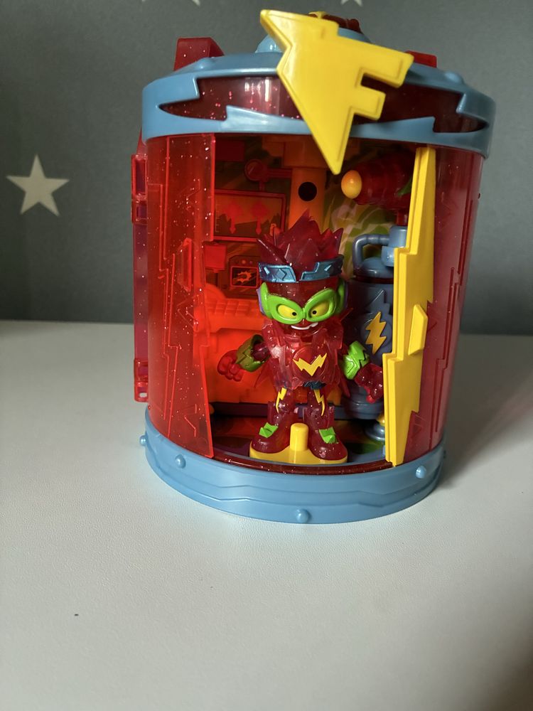 Super Things Super Zings Sekretna Baza Kazoom Power Kid Fury