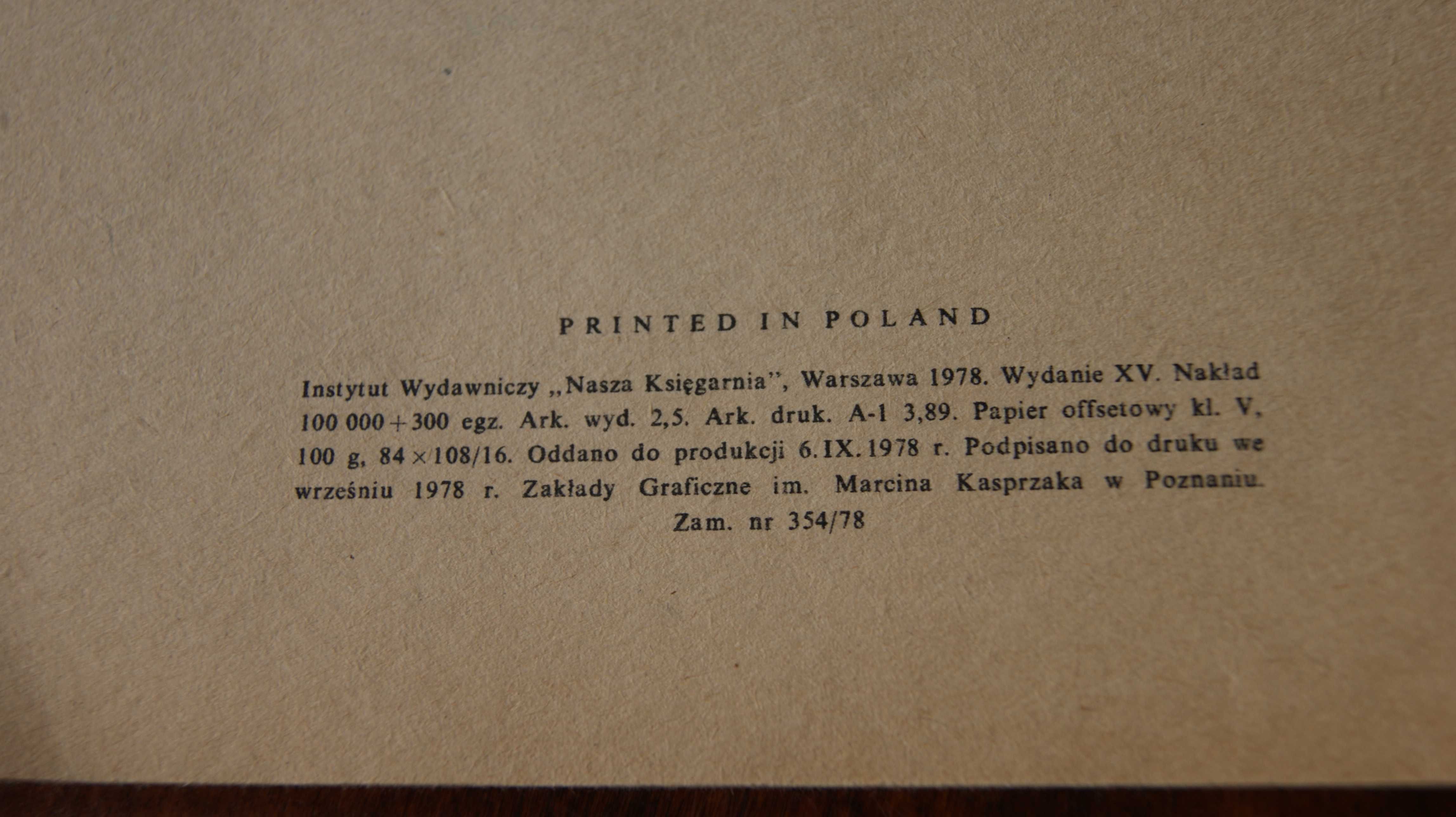 Książeczka Słoń Trąbalski Julian Tuwim nasza Księgarnia 1978 rok
