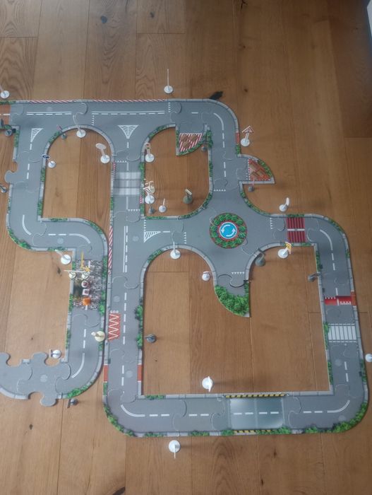Drogowe puzzle + znaki drogowe