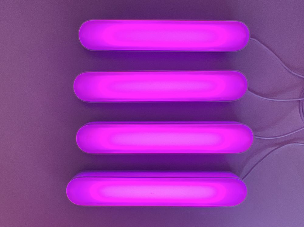 Zestaw 4szt. Philips Hue Play Light Bar color TV Ambilight led smart